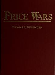 Cover of: Price wars by Thomas J. Winninger