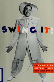 Cover of: Swing It!: An Annotated History of Jive