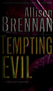Cover of: Tempting Evil: A Novel of Suspense