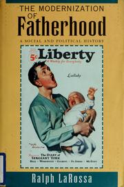 Cover of: The modernization of fatherhood: a social and political history