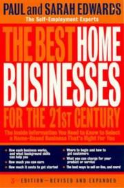 Cover of: The Best Home Businesses for the 21st Century