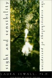 Cover of: Sight and sensibility: the ecopsychology of perception