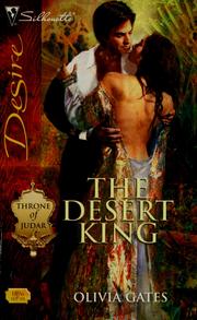 Cover of: The desert king