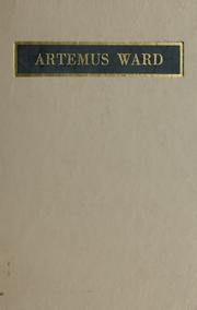 Cover of: Artemus Ward