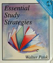 Cover of: Essential Study Strategies by Walter Pauk
