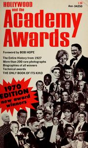 Cover of: Hollywood and the Academy Awards