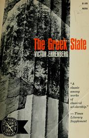 Cover of: The Greek state