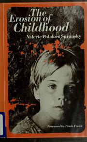 Cover of: The erosion of childhood by Valerie Polakow