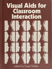 Cover of: Visual aids for classroom interaction by Susan Holden