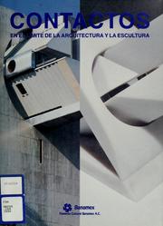Cover of: Contactos en el límite de la arquitectura y la escultura. by 