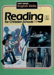 Cover of: Reading for Christian schools 1-1