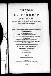 Cover of: The voyage of La Pérouse round the world, in the years 1785, 1786, 1787, and 1788, with the nautical tables