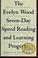 Cover of: The Evelyn Wood seven day speed reading and learning program