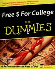 Cover of: Free $ for college for dummies