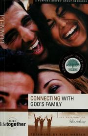 Cover of: Connecting with God's family by Brett Eastman
