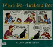 Cover of: What do authors do?
