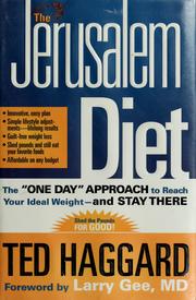 Cover of: The Jerusalem diet: the "one Day" approach to each your ideal weight--and stay there
