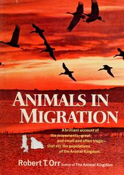 Cover of: Animals in migration