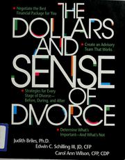 Cover of: The dollars and sense of divorce by Judith Briles