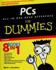 Cover of: PCs all-in-one desk reference for dummies
