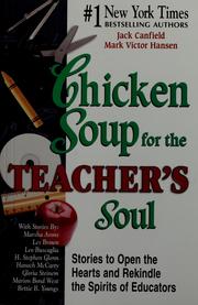 Cover of: Chicken soup for the teacher's soul
