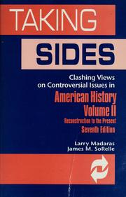 Cover of: Taking sides.