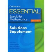 Cover of: Essential Specialist Mathematics Worked solutions (Essential Mathematics)