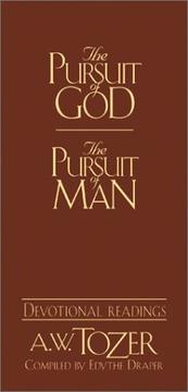 Cover of: The pursuit of God