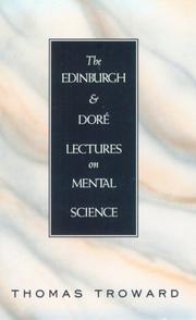 Cover of: Edinburgh and Dore Lectures on Mental Science