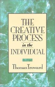 Cover of: The Creative Process in the Individual