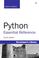 Cover of: Python essential reference