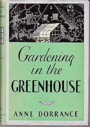 Cover of: Gardening in the greenhouse