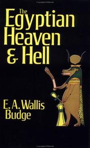 Cover of: Egyptian Heaven and Hell by Ernest Alfred Wallis Budge