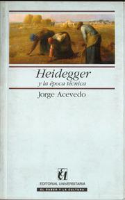Cover of: Heidegger y la época técnica