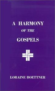Cover of: Harmony of the Gospels