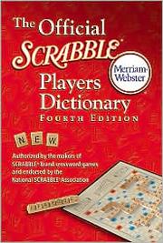 Cover of: The Official Scrabble Players Dictionary