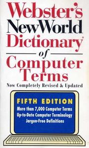Webster's New World Dictionary of Computer Terms Donald D. Spencer