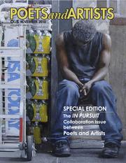 Cover of: Poets and Artists (November 2010): publishing as an art form...
