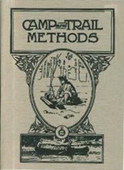 Cover of: Camp and Trail Methods