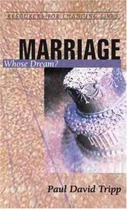 Cover of: Marriage: Whose Dreams (Resources for Changing Lives) (Resources for Changing Lives)