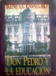 Cover of: Don Pedro y la educación