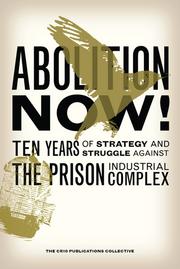 Cover of: Abolition Now! by 
