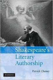 Shakespeare's literary authorship