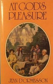 At God's pleasure : a novel