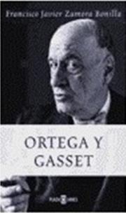 Cover of: Ortega y Gasset