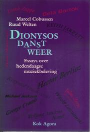 Cover of: Dionysos danst weer by Marcel Cobussen