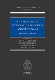 Manual on international courts and tribunals