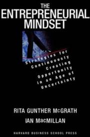 Cover of: The entrepreneurial mindset