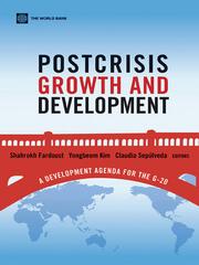 Postcrisis growth and development : a development agenda for G-20