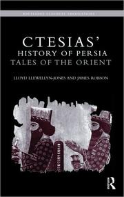 Cover of: Ctesias' History of Persia: tales of the Orient